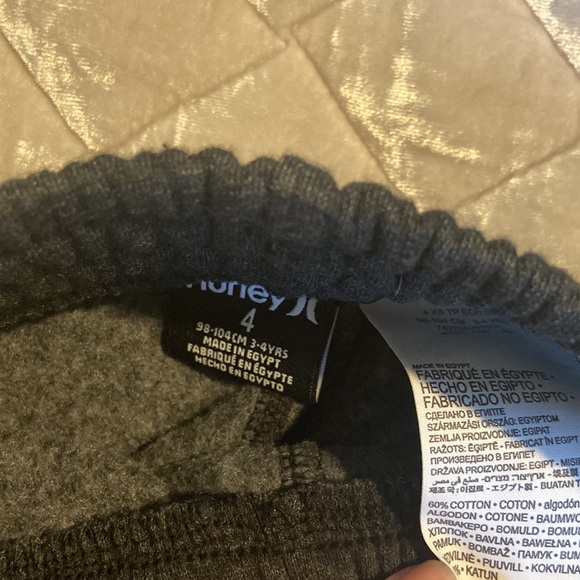 HURLEY TODDLER BOYS SWEATPANTS BUNDLE 4T - Picture 5 of 7